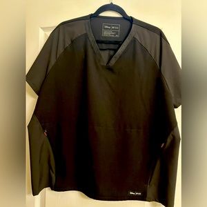 Limited Edition Mickey Mouse black Figs scrub top